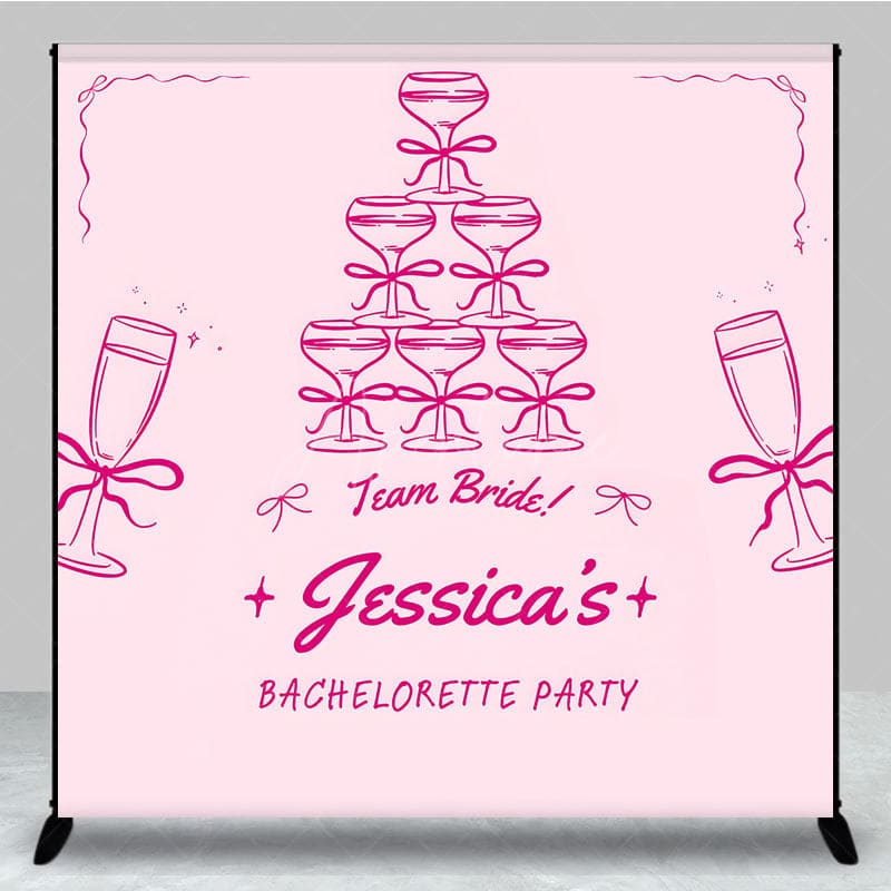 Aperturee - Aperturee Hot Bachelorette Party Custom Bridal Shower Backdrop