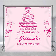 Aperturee - Aperturee Hot Bachelorette Party Custom Bridal Shower Backdrop