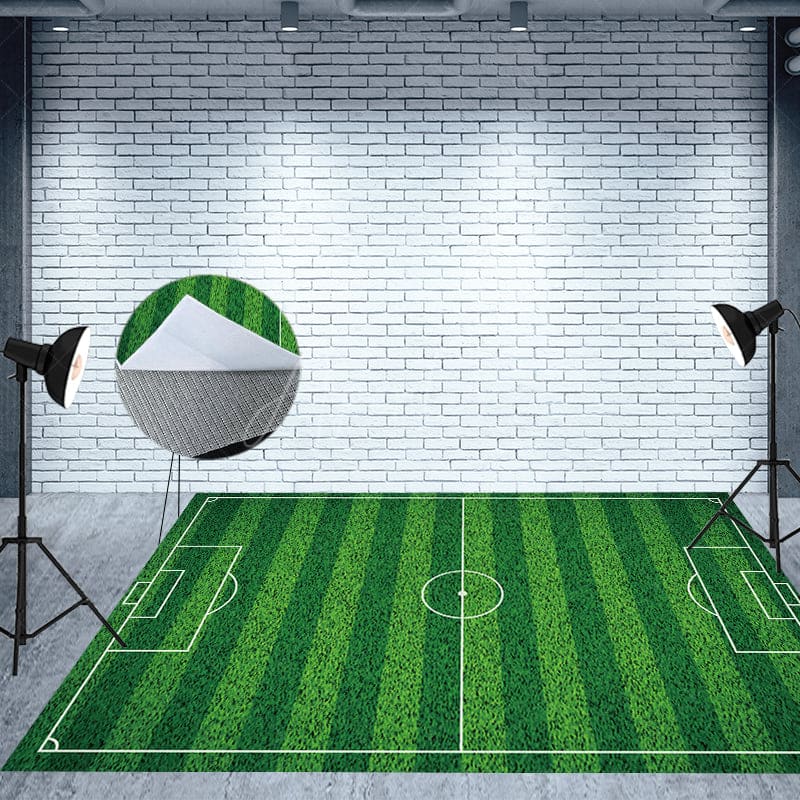 Aperturee - Aperturee Huge Audience Seats Field Rug Combo Set Backdrop