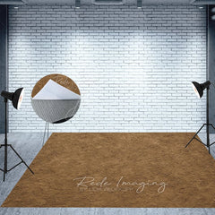 Aperturee - Aperturee Ice Cream Dessert Shop Brown Rug Combo Set Backdrop