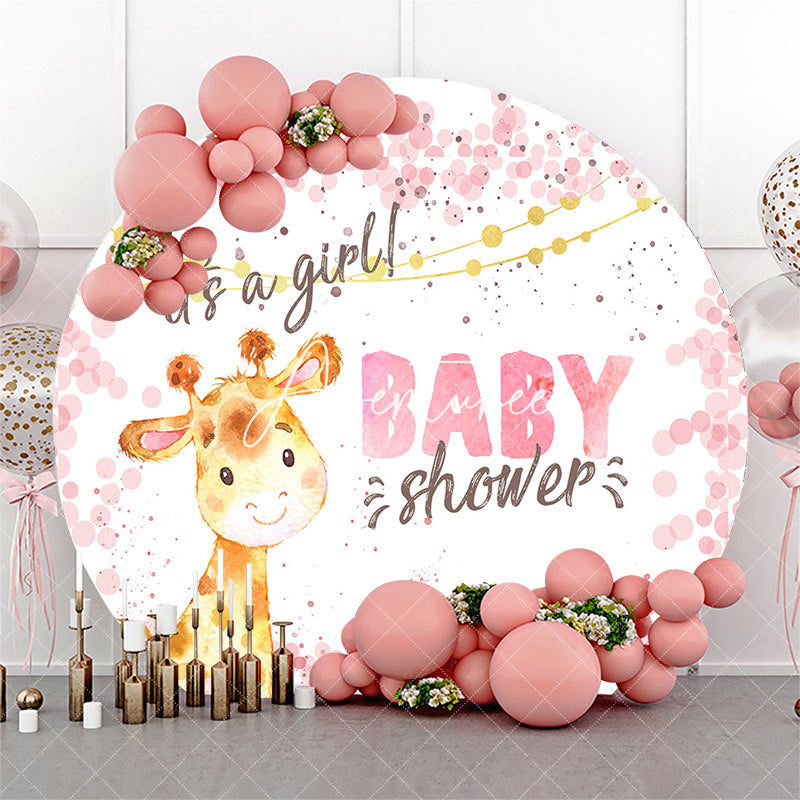 It's A Boy Giraffe Balloon Bouquet Kit – 5 Piece Safari Animal Baby Shower Favor (Anagram)