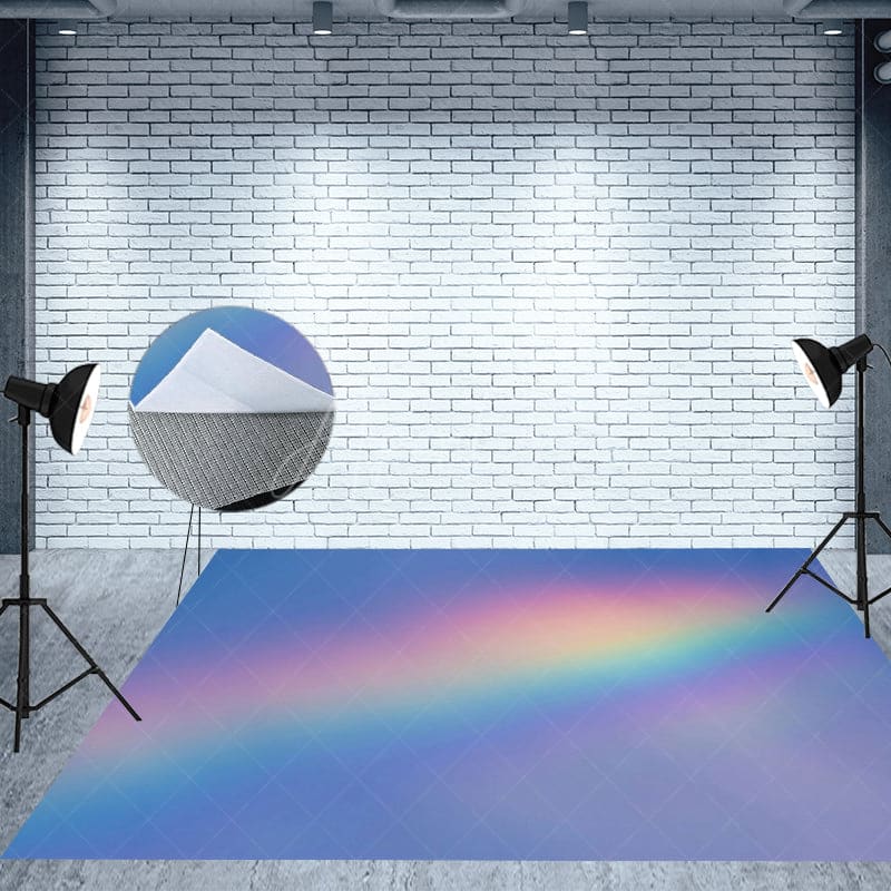 Aperturee - Aperturee Like 3D Color Crease Effect Rainbow Combo Set Backdrop
