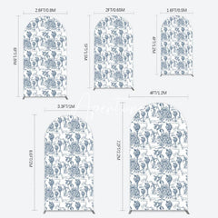 Aperturee - Aperturee Line Trees Wetland Animals Birthday Arch Backdrop