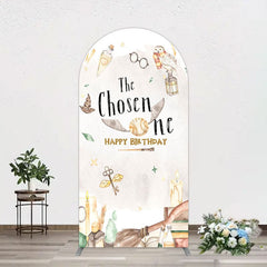 Aperturee - Aperturee Magic Academy Cartoon The Chosen One Arch Backdrop