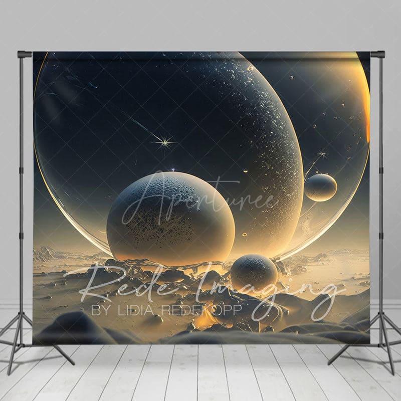 Aperturee - Aperturee Magical Galactic Bubble Fine Art Photography Backdrop