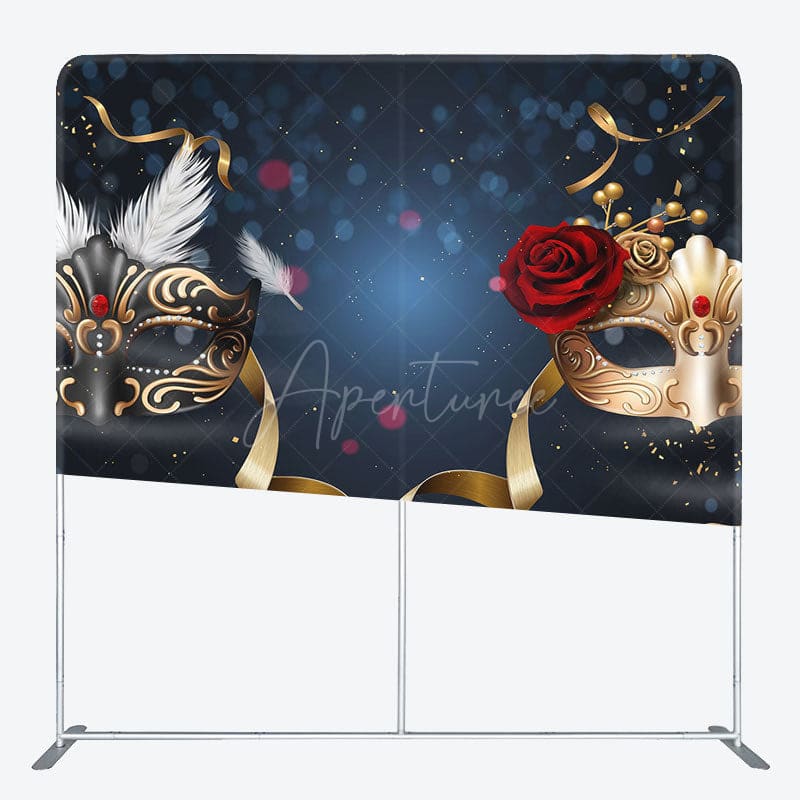 Aperturee - Aperturee Masquerade Dance Bokeh Color Square Tension Backdrop