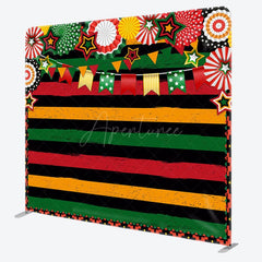 Aperturee - Aperturee Mexican Carnival Celebration Square Tension Backdrop