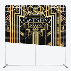 Aperturee - Aperturee Modern Gatsby World Dance Square Tension Backdrop