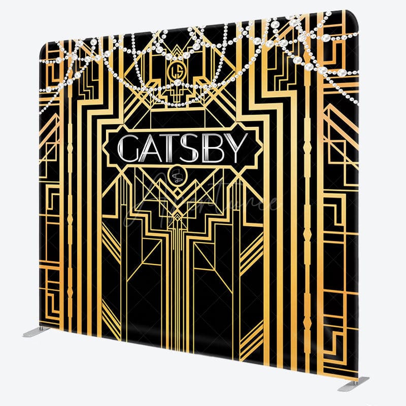 Aperturee - Aperturee Modern Gatsby World Dance Square Tension Backdrop