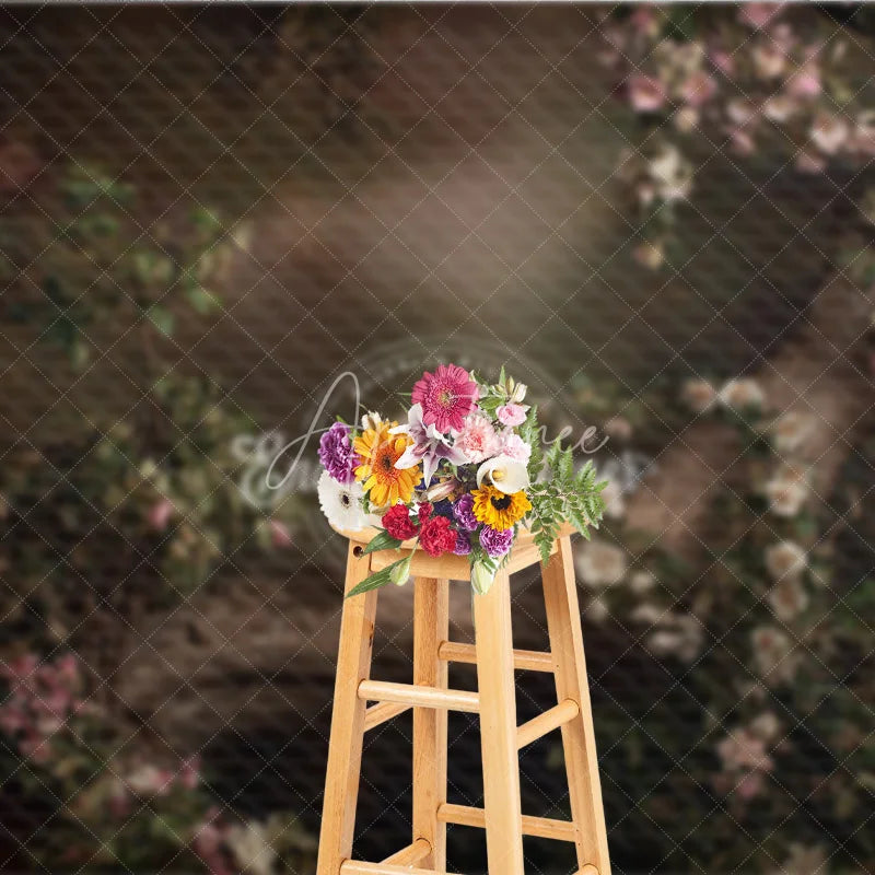 Aperturee - Aperturee Moody Tree Branch Photography Backdrop Fine Art Enchanted Forest Dark and Painterly Portrait Background