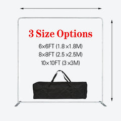 Aperturee - Aperturee Multi Color Sparkling Black Party Backdrop Cover