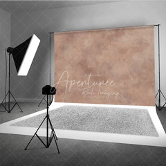 Aperturee - Aperturee Muted Pink and Beige Abstract Textured Photography Backdrop Fine Art Painterly Studio Background for Portraits