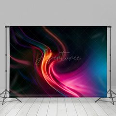 Aperturee - Aperturee Neon Color Simple Vibe Abstract Textured Backdrop