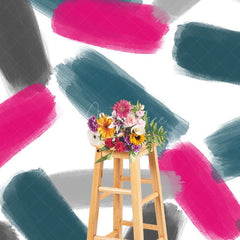 Aperturee - Aperturee Oil Colored Paintsgeometry Aesthetics Photo Backdrop