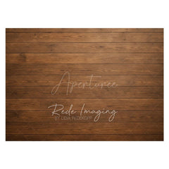 Aperturee - Aperturee Old Style Retro Wooden Rubber Floor Mat For Photo