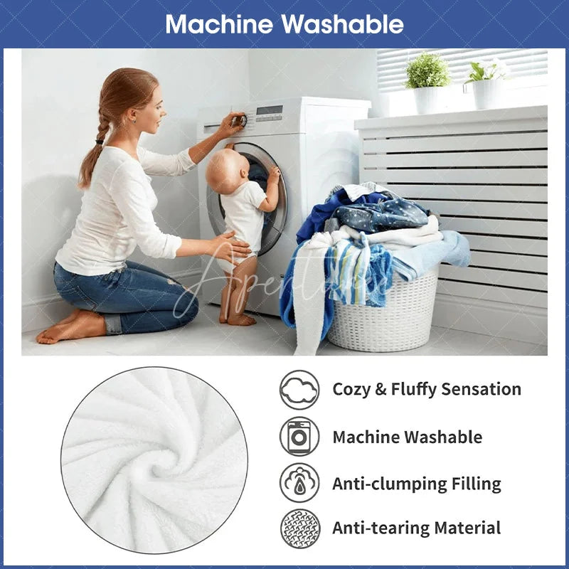 Aperturee - Aperturee Personalized Baby Blanket for Boy Custom Safari Animals Travel Hot Air Balloon Plane Nursery Decor