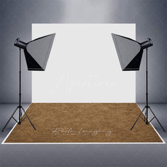 Aperturee - Aperturee Pure Retro Dust Pattern Rubber Floor Mat For Photo