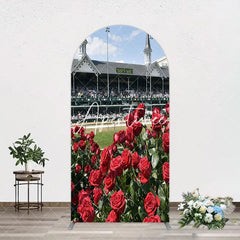 Aperturee - Aperturee Racecourse Red Roses Kentucky Derby Arch Backdrop