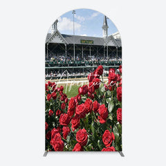 Aperturee - Aperturee Racecourse Red Roses Kentucky Derby Arch Backdrop