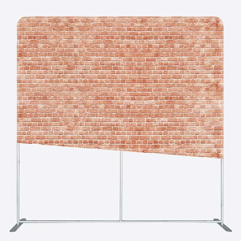 Aperturee Aperturee Red Vintage Brick Wall Photo Pillow Case Backdrop