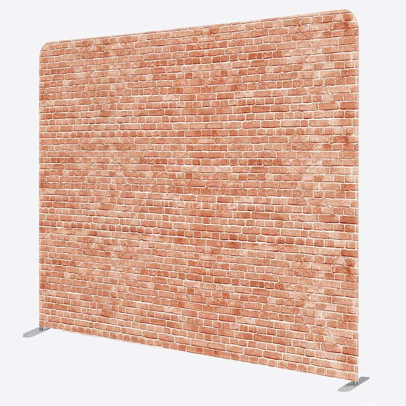 Aperturee Aperturee Red Vintage Brick Wall Photo Pillow Case Backdrop