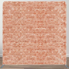Aperturee Aperturee Red Vintage Brick Wall Photo Pillow Case Backdrop