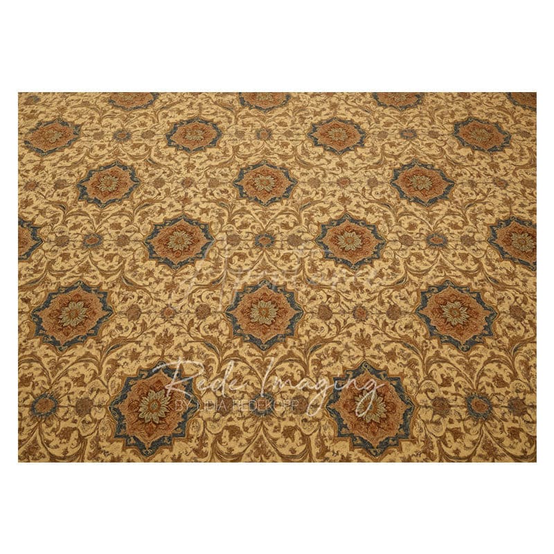 Aperturee - Aperturee Repeat Slovakia Golden Rubber Floor Mat For Photo