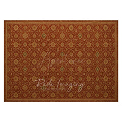 Aperturee - Aperturee Retro And Repeat Persia Rubber Floor Mat For Photo