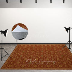 Aperturee - Aperturee Retro Repeat Persia Fabric Floor Backdrop For Photo