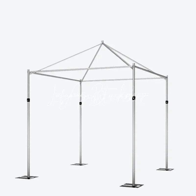 Lofaris Ridge Canopy 10x10ft Pipe and Drape Stand Sturdy Tent Frame Versatile for Business Exhibition Booth Display