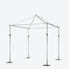 Lofaris Ridge Canopy 10x10ft Pipe and Drape Stand Sturdy Tent Frame Versatile for Business Exhibition Booth Display