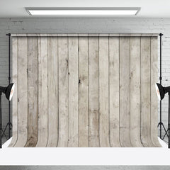 Aperturee - Aperturee Rustic Natural Gray Wooden Wall Panel Gaps Backdrop