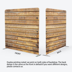 Aperturee - Aperturee Simple Wooden Photography Square Tension Backdrop