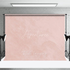 Aperturee - Aperturee Soft Blush Pink Abstract Textured Photography Backdrop Elegant Minimalist Portrait Studio Prop for Photoshoot