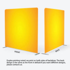 Aperturee - Aperturee Solid Yolk Fabric Backdrop Cover For Photo Booth