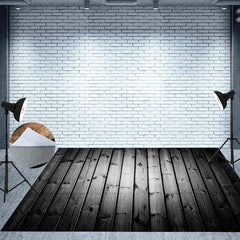 Aperturee Aperturee Spooky Halloween Room Set Backdrop Haunted Fireplace with Jack O’ Lanterns Gothic Studio Photography Prop