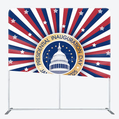 Aperturee - Aperturee Stripe Stars Presidential Inauguration Day Backdrop