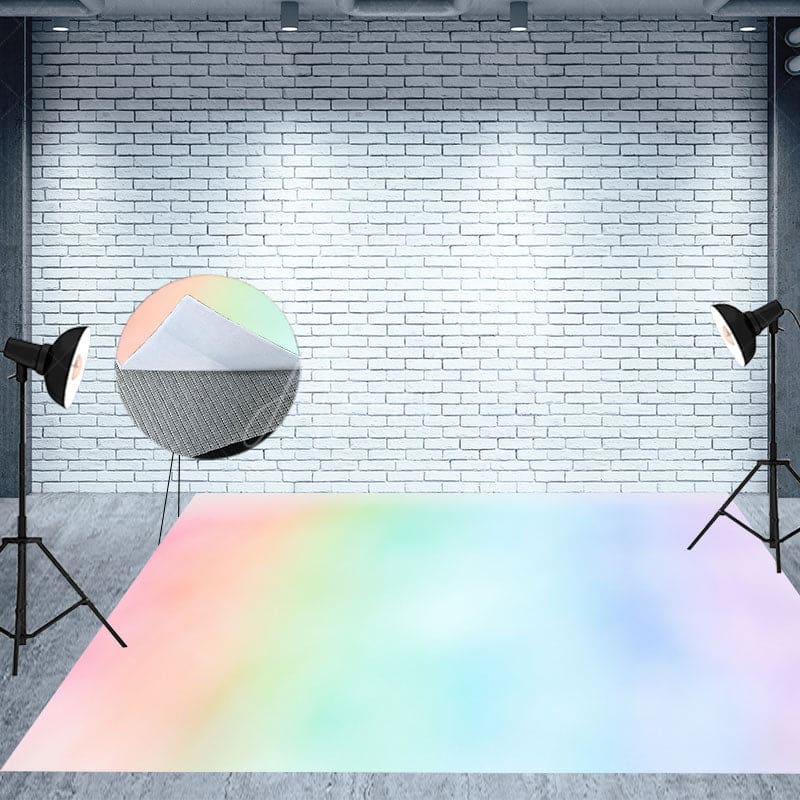 Aperturee - Aperturee Summer Sun Balloons Rainbow Floor Combo Set Backdrop