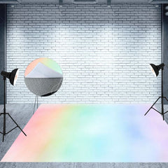 Aperturee - Aperturee Summer Sun Balloons Rainbow Floor Combo Set Backdrop