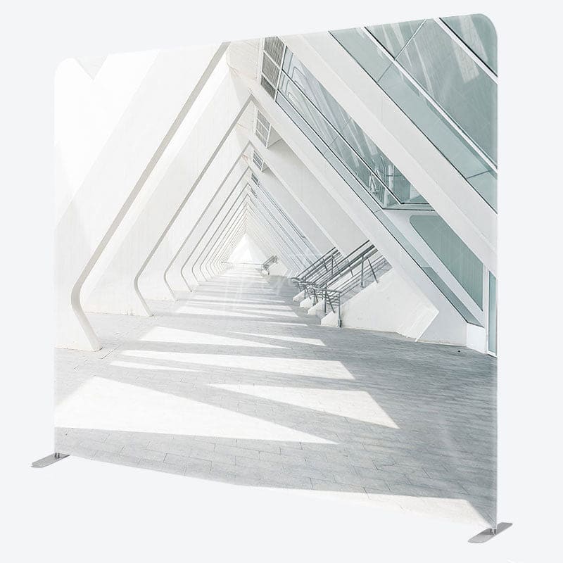 Aperturee - Aperturee Sunshine Light Architecture Square Tension Backdrop