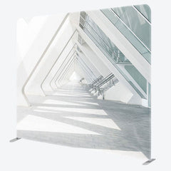Aperturee - Aperturee Sunshine Light Architecture Square Tension Backdrop