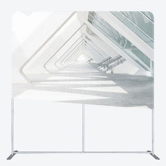 Aperturee - Aperturee Sunshine Light Architecture Square Tension Backdrop