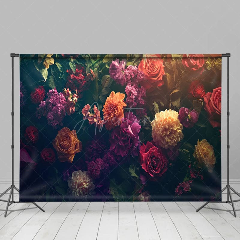 Aperturee - Aperturee Sweet Sunshine Floral Spring Photography Backdrop