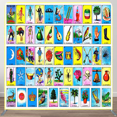 Aperturee - Aperturee Tarot Card Cartoon Birthday Square Tension Backdrop