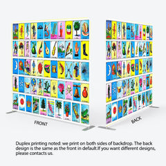 Aperturee - Aperturee Tarot Card Cartoon Birthday Square Tension Backdrop
