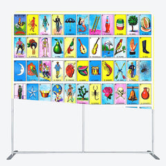 Aperturee - Aperturee Tarot Card Cartoon Birthday Square Tension Backdrop