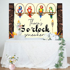 Aperturee - Aperturee Theres 5 O Clock Somewhere Holiday Party Backdrop