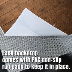 Aperturee - Aperturee Uneven Dark Brown Fabric Floor Backdrop For Photo