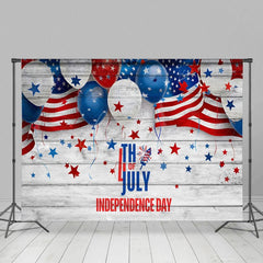 Aperturee - Aperturee United States Flag Balloon Independence Day Backdrop