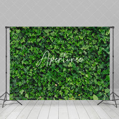 Aperturee - Aperturee Vibrant Dense Green Foliage Natural Plant Backdrop